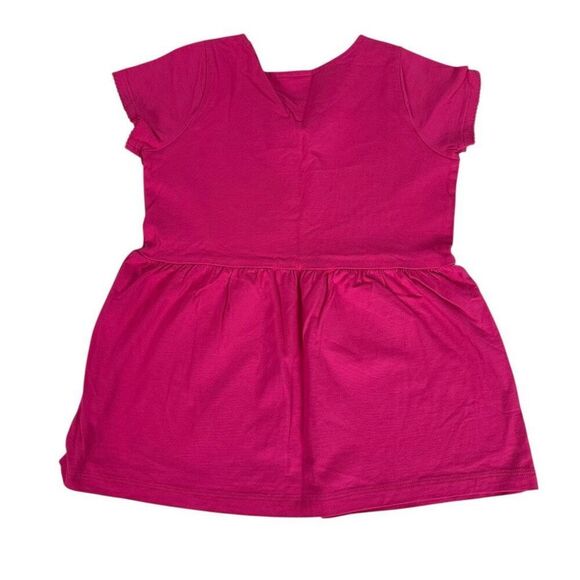 Hanna Andersson Pink Kids Peplum Top size 6-7 - Picture 2 of 6
